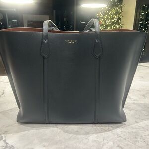 Tory Burch Black Leather Tote